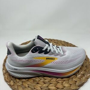 Brooks Women's Athletic Shoes - White, Pink, Yellow